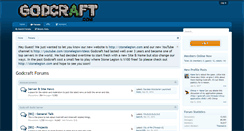 Desktop Screenshot of godcraft.com
